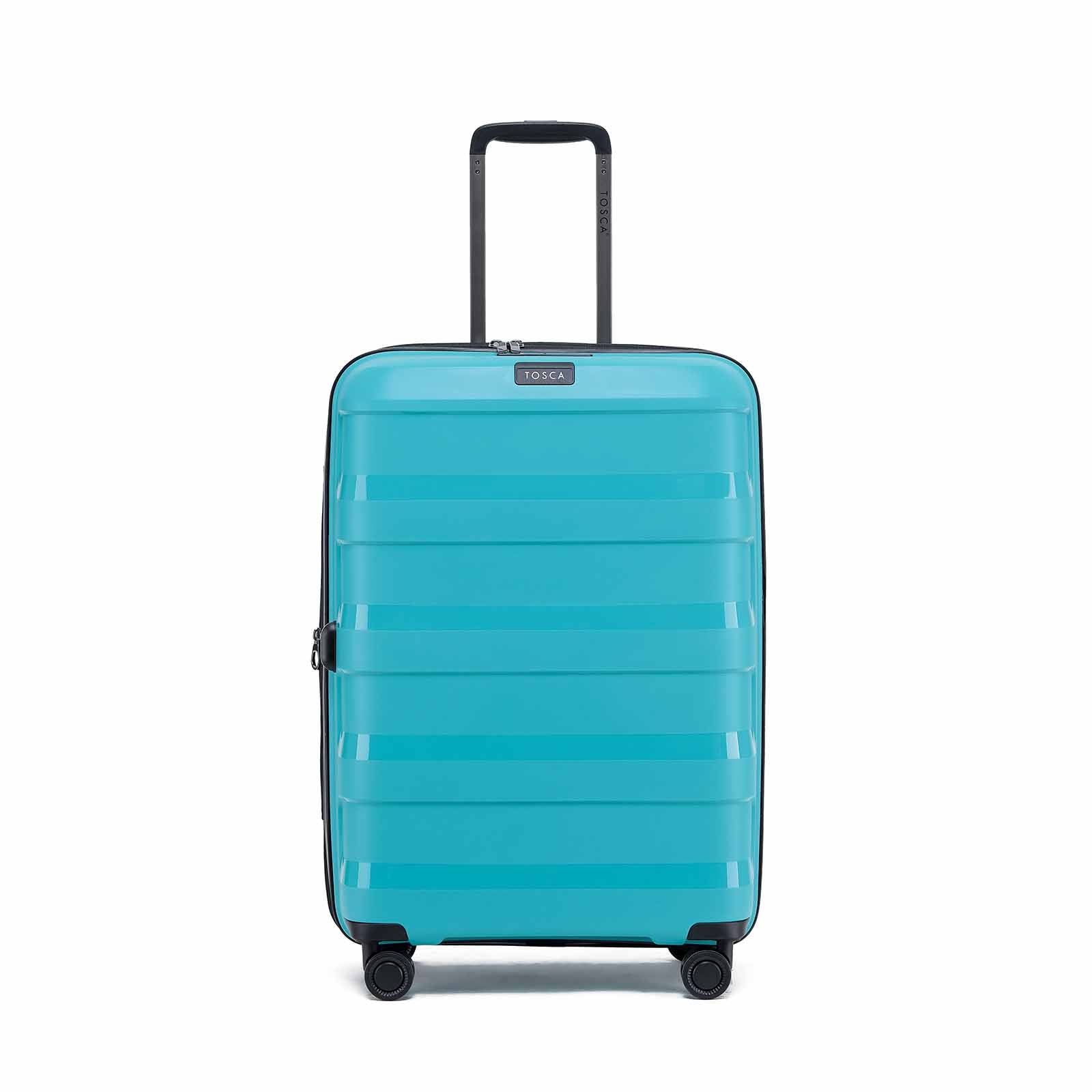 Tosca Comet 4 Wheel 67cm Medium Suitcase Teal