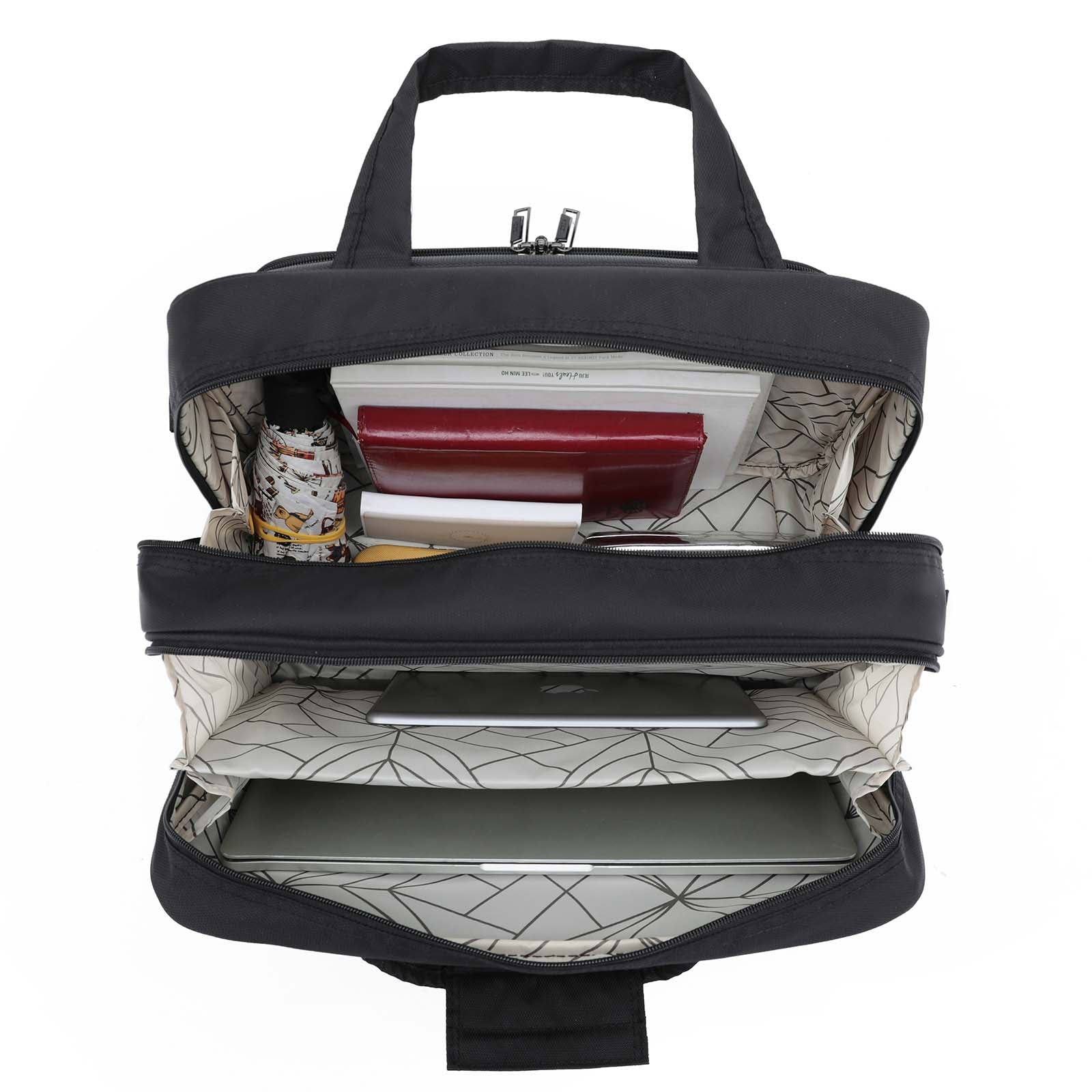 Tosca_Tote_Laptop_Bag_Oakmont_Black_Open.jpg