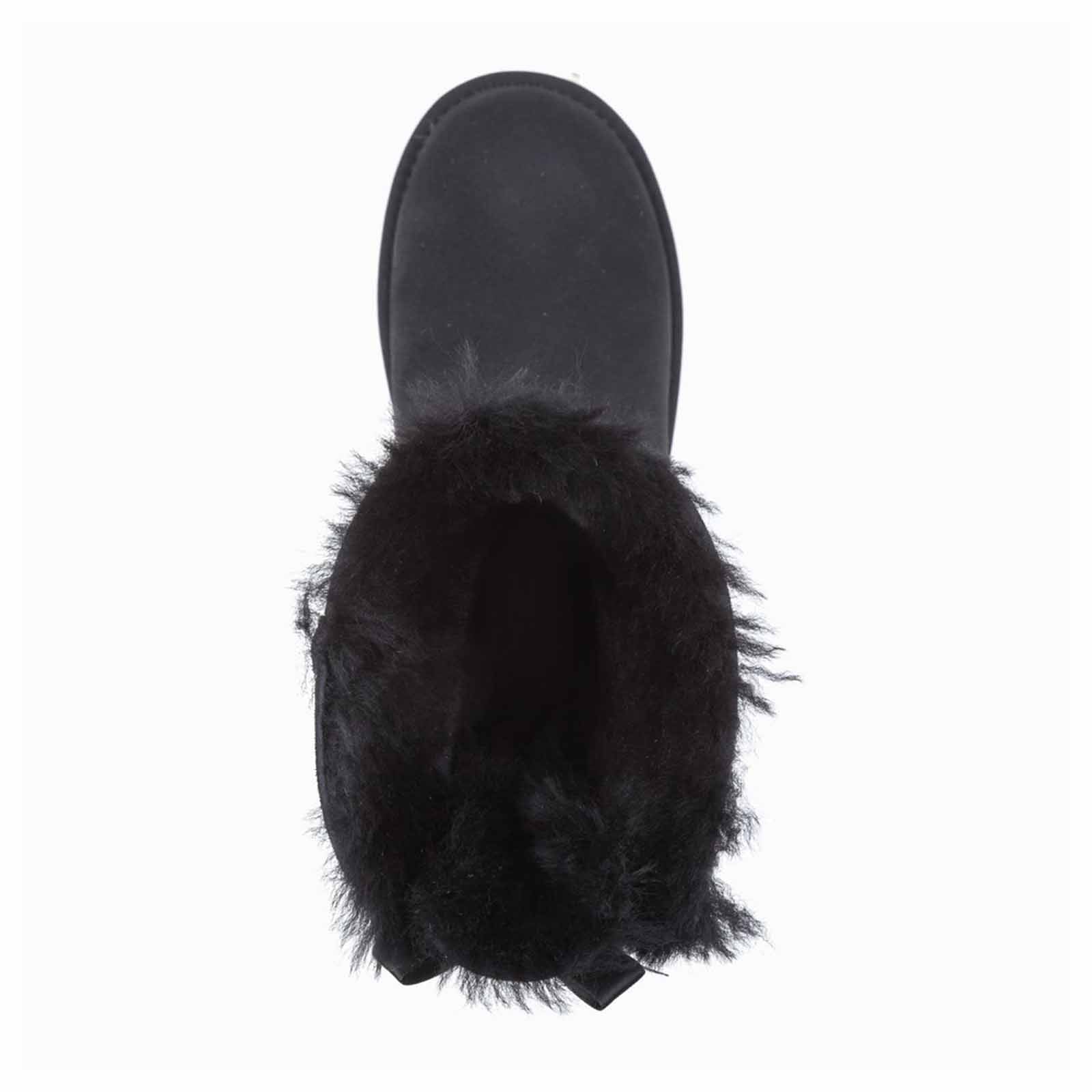 Ugg-Boots-Classic-Bailey-Bow-Black-Top