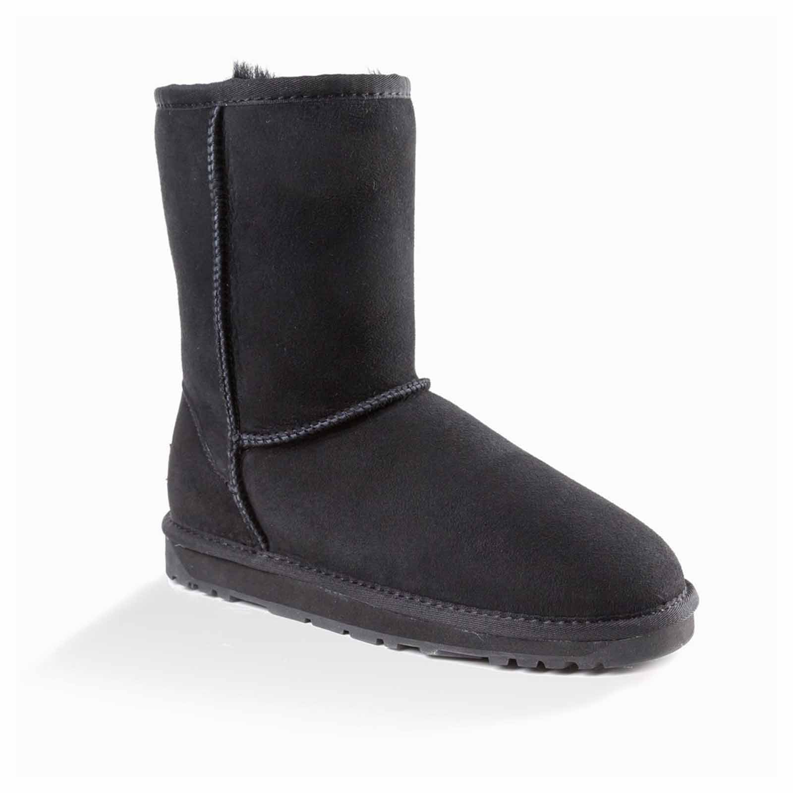 Ugg-Boots-Classic-Short-Black-Angle
