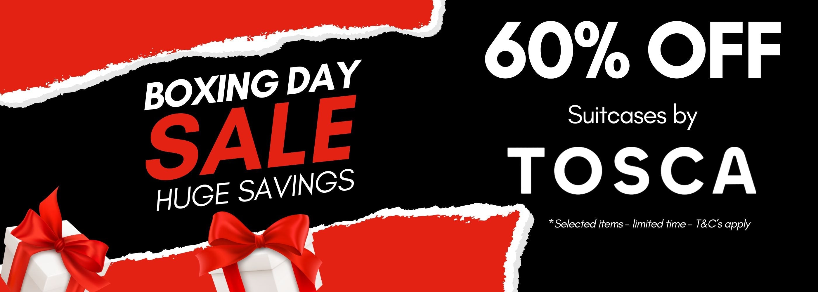 Tosca Boxing Day Sale