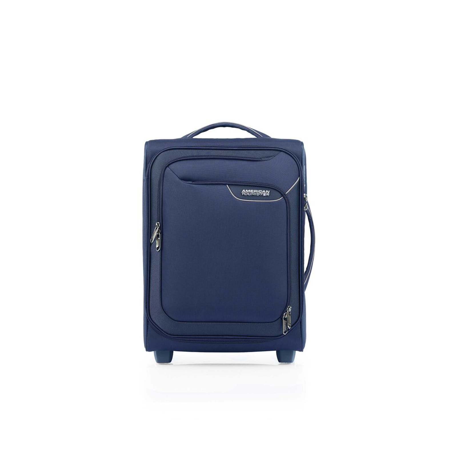 American-Tourister-Applite-4-Eco-50cm-Carry-On-Suitcase-Navy-Front