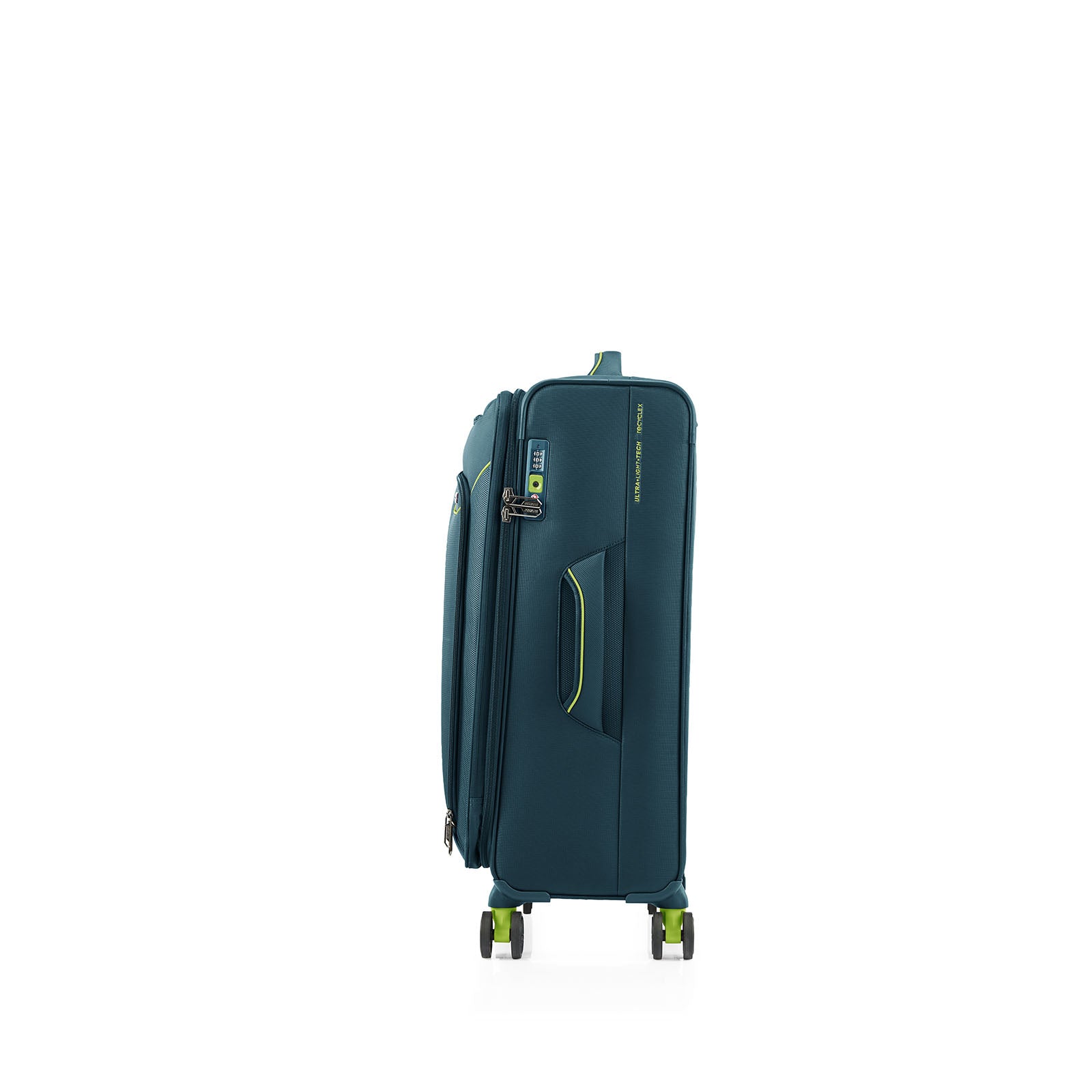 American-Tourister-Applite-4-Eco-71cm-Suitcase-Varsity-Green-Side