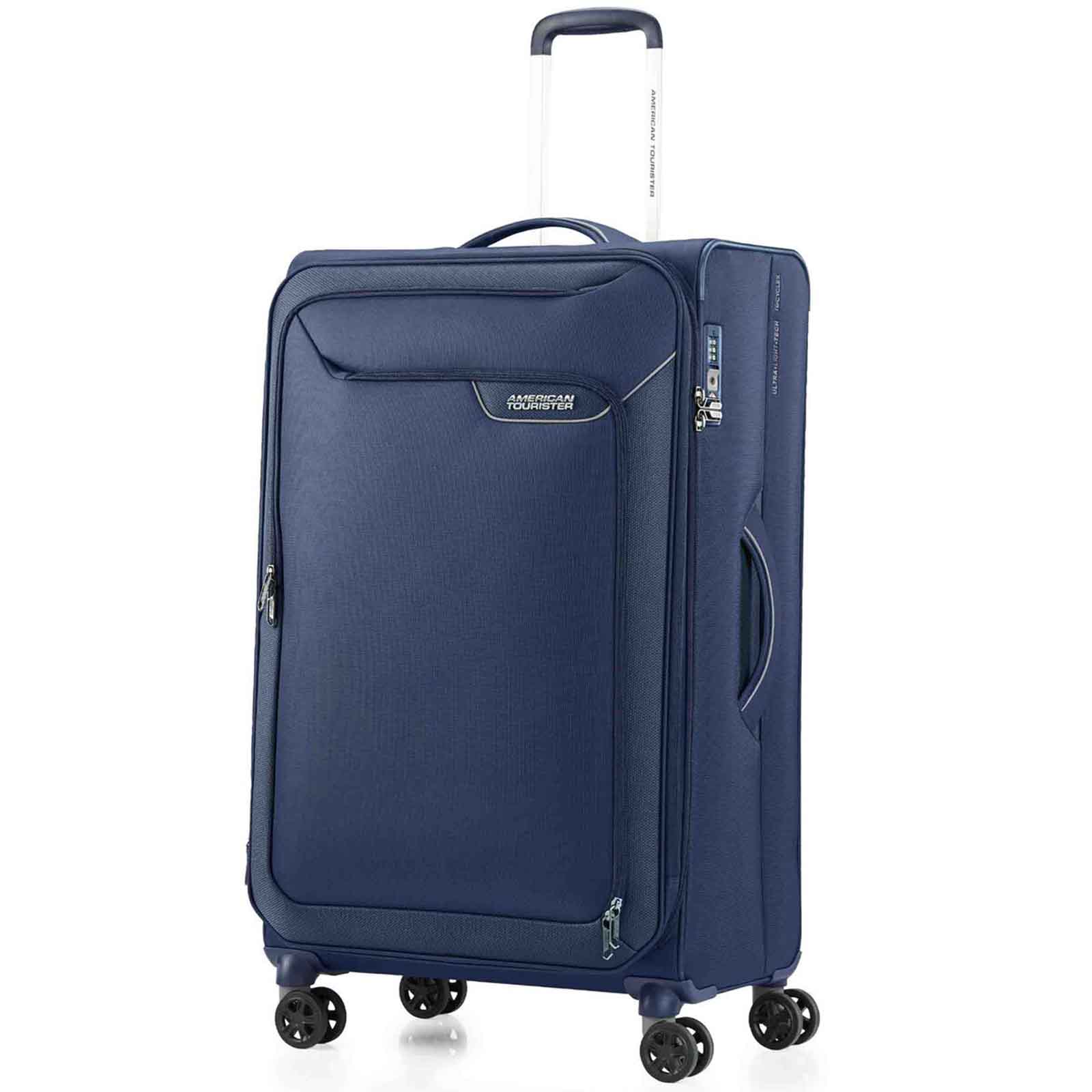 American-Tourister-Applite-4-Eco-82cm-Suitcase-Navy-Front-Angle