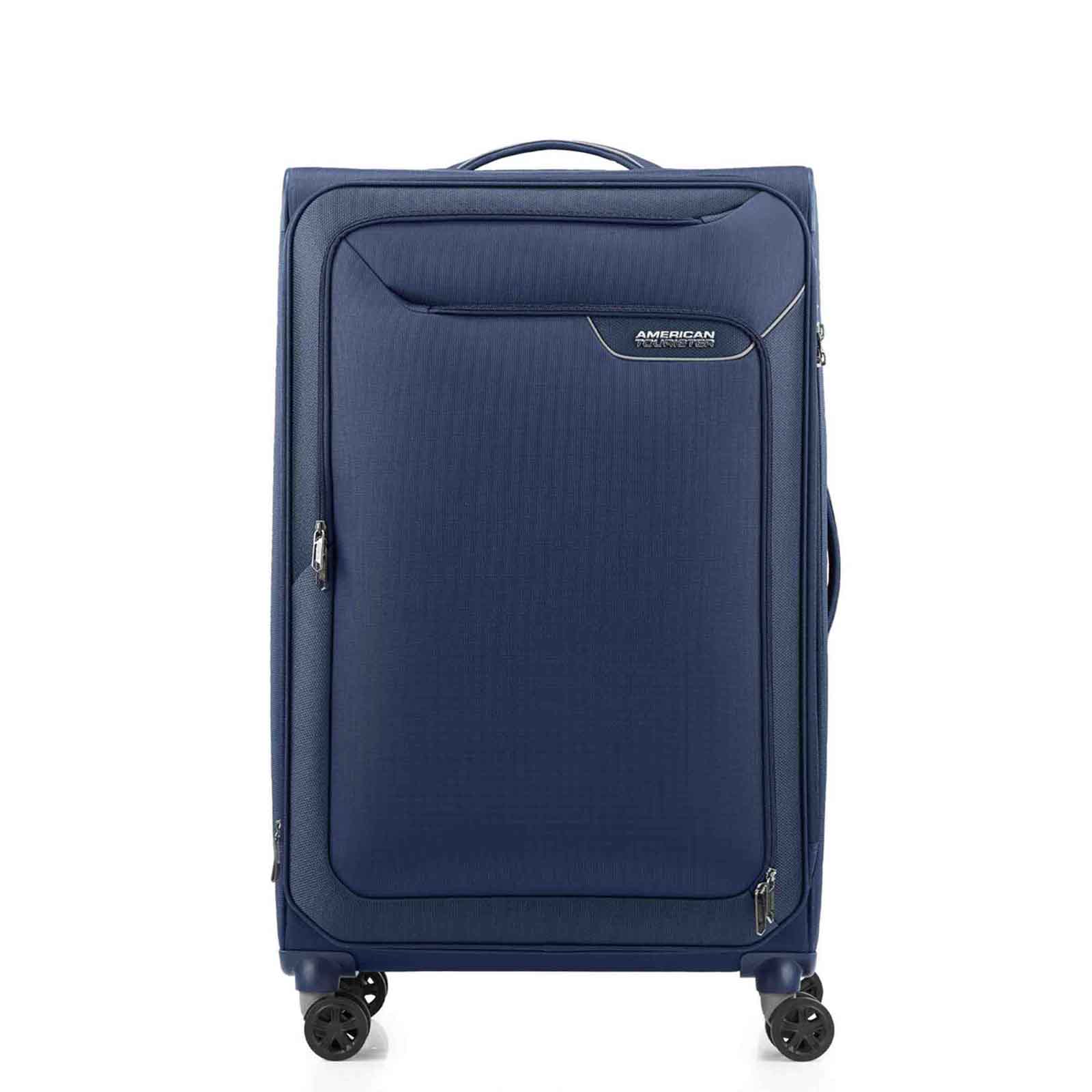 American-Tourister-Applite-4-Eco-82cm-Suitcase-Navy-Front