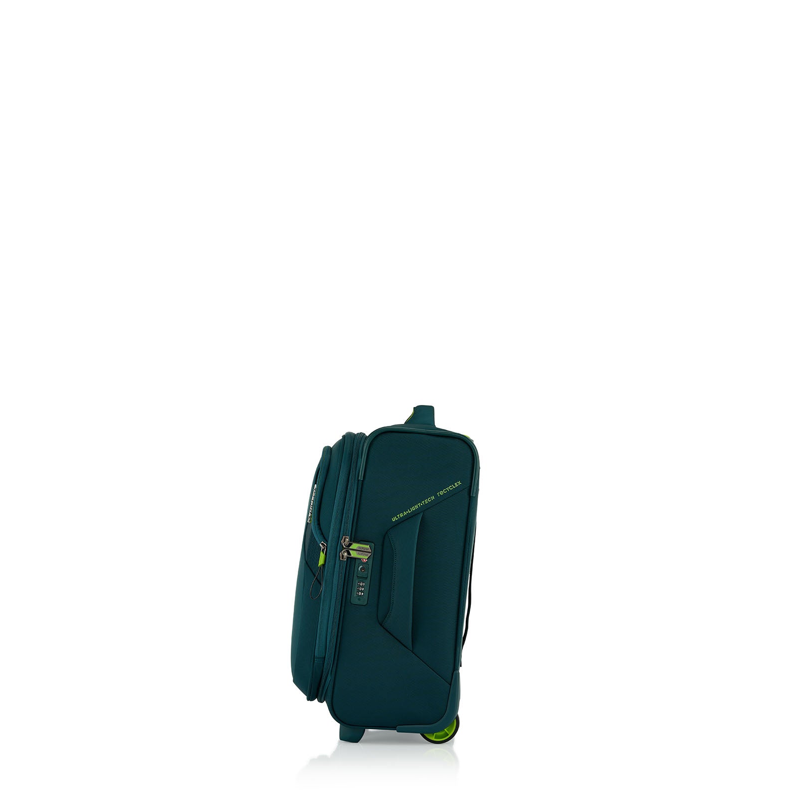 American-Tourister-Applite-5-Eco-50cm-Carry-On-Suitcase-Varsity-Green-Handle