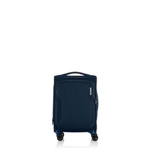 American-Tourister-Applite-5-Eco-55cm-Carry-On-Suitcase-Navy-Front
