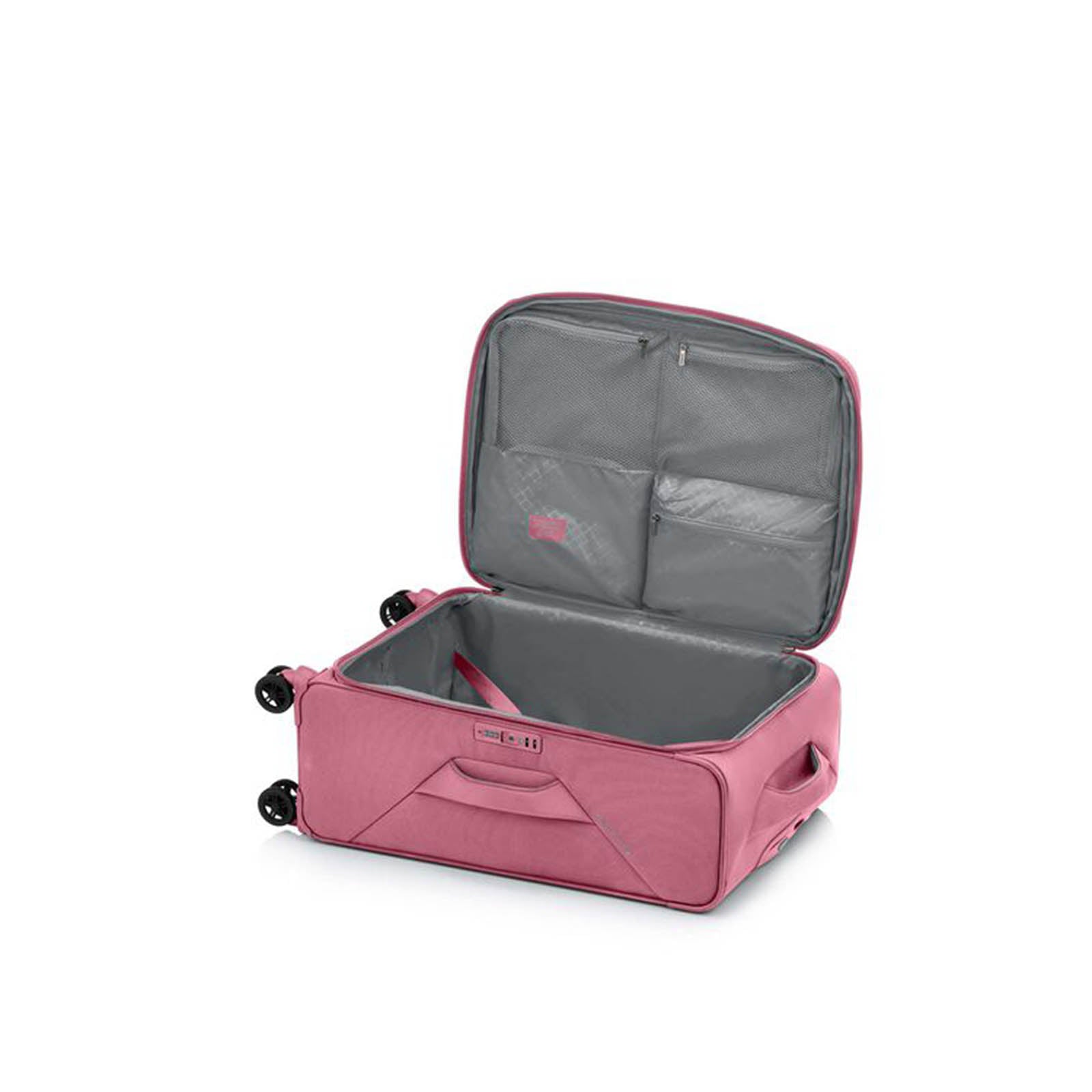 American-Tourister-Applite-5-Eco-72cm-Carry-On-Suitcase-Lilas-Pink-Open