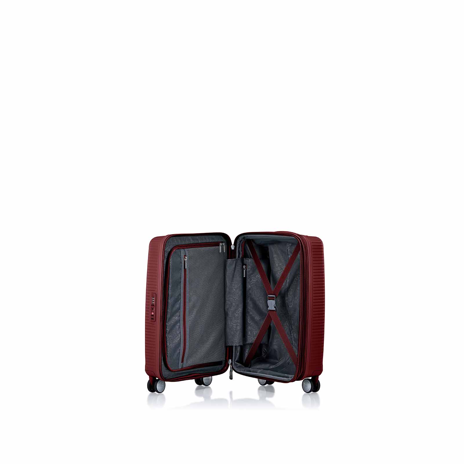 American-Tourister-Curio-2-55cm-Carry-On-Suitcase-Dahlia-Inside