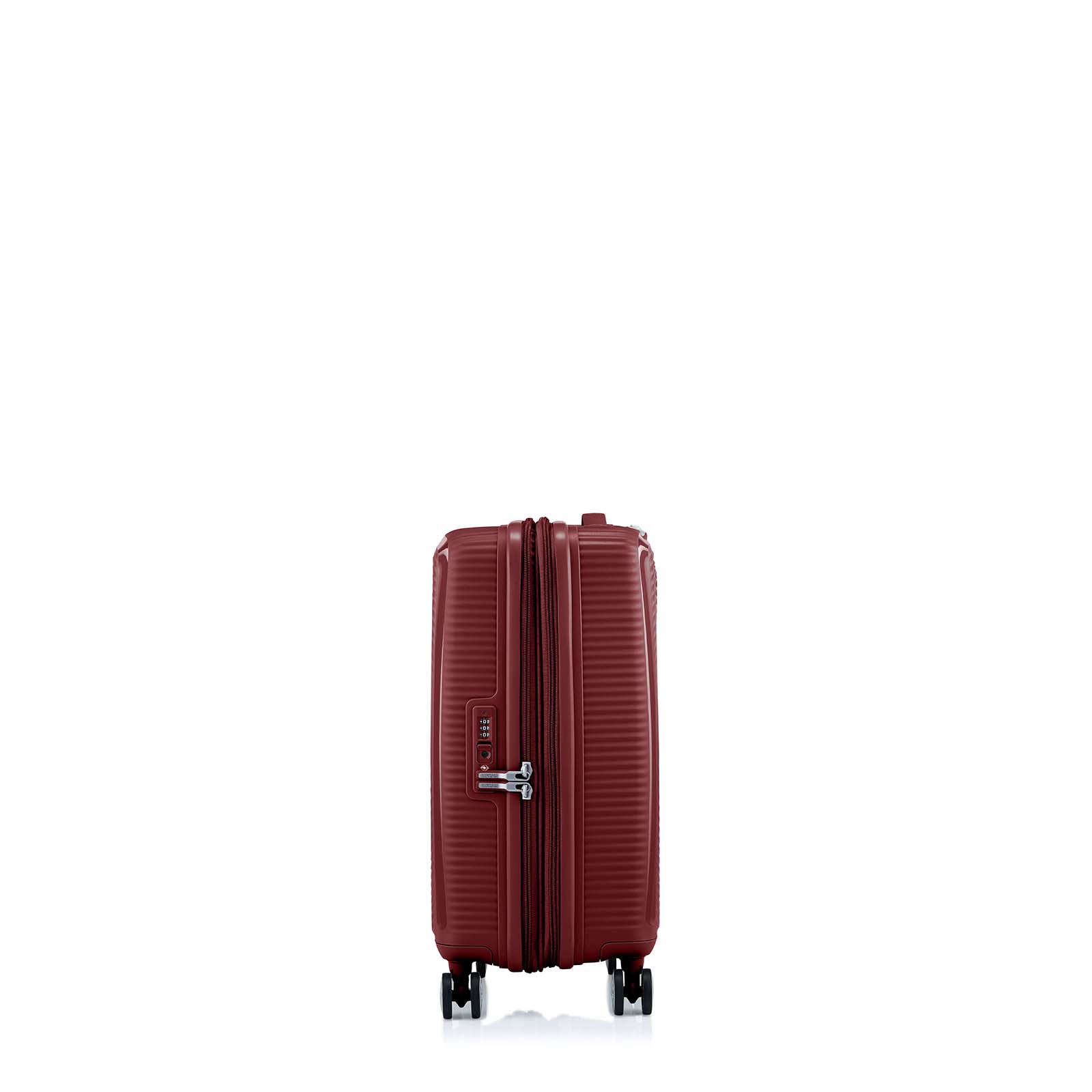 American-Tourister-Curio-2-55cm-Carry-On-Suitcase-Dahlia-Side
