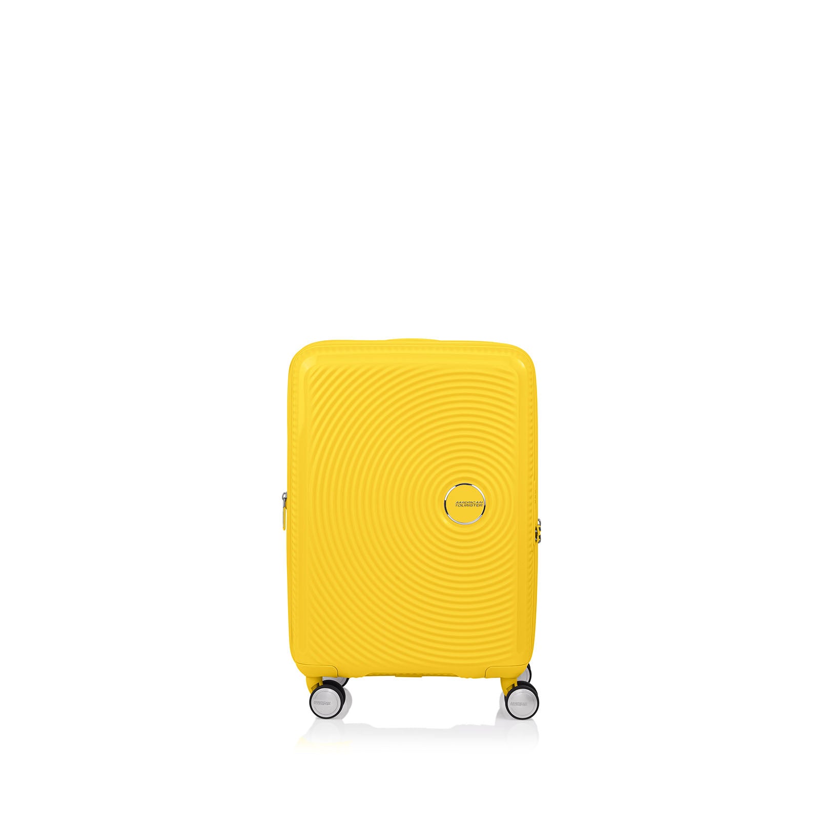American-Tourister-Curio-2-55cm-Carry-On-Suitcase-Golden-Yellow-Front