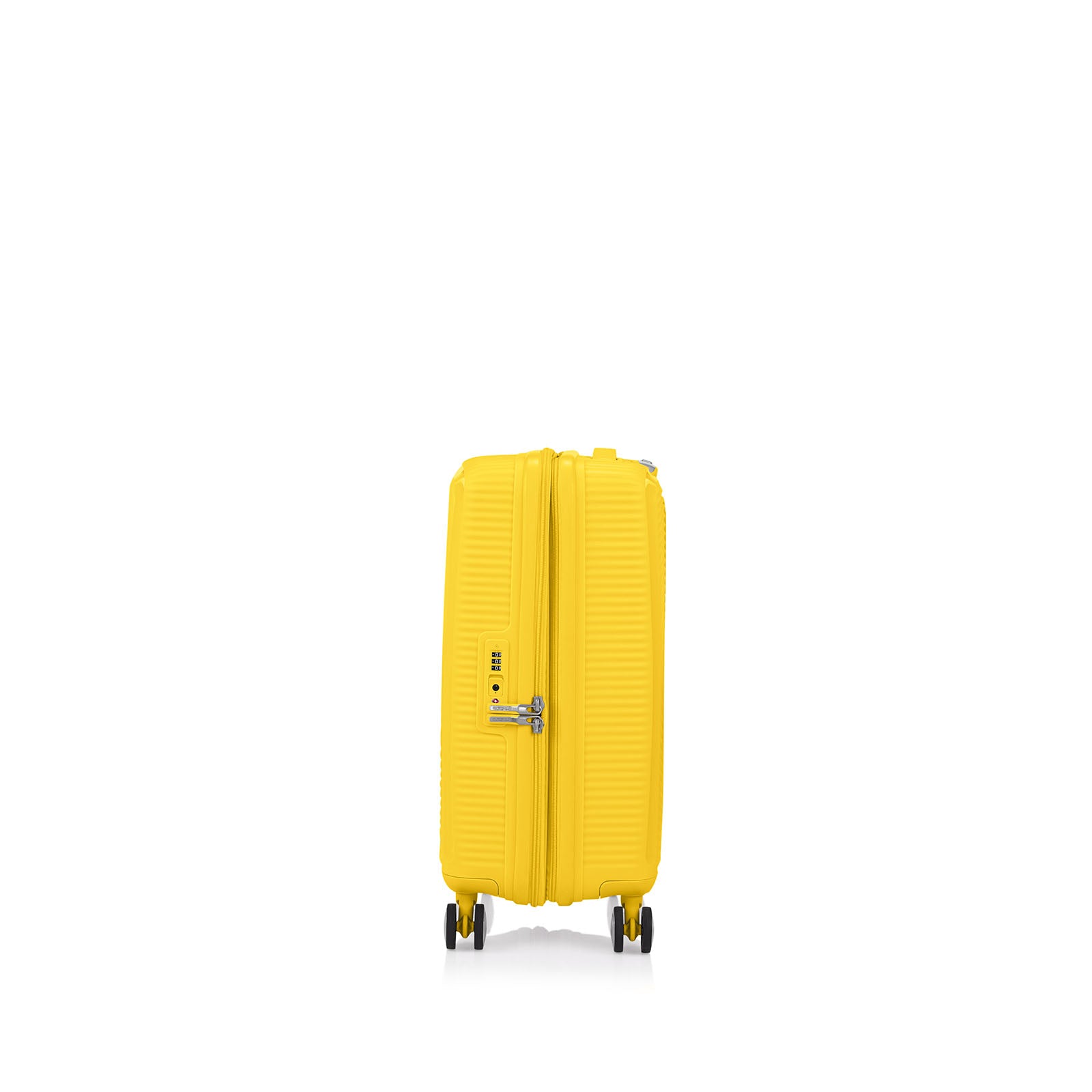 American-Tourister-Curio-2-55cm-Carry-On-Suitcase-Golden-Yellow-Side