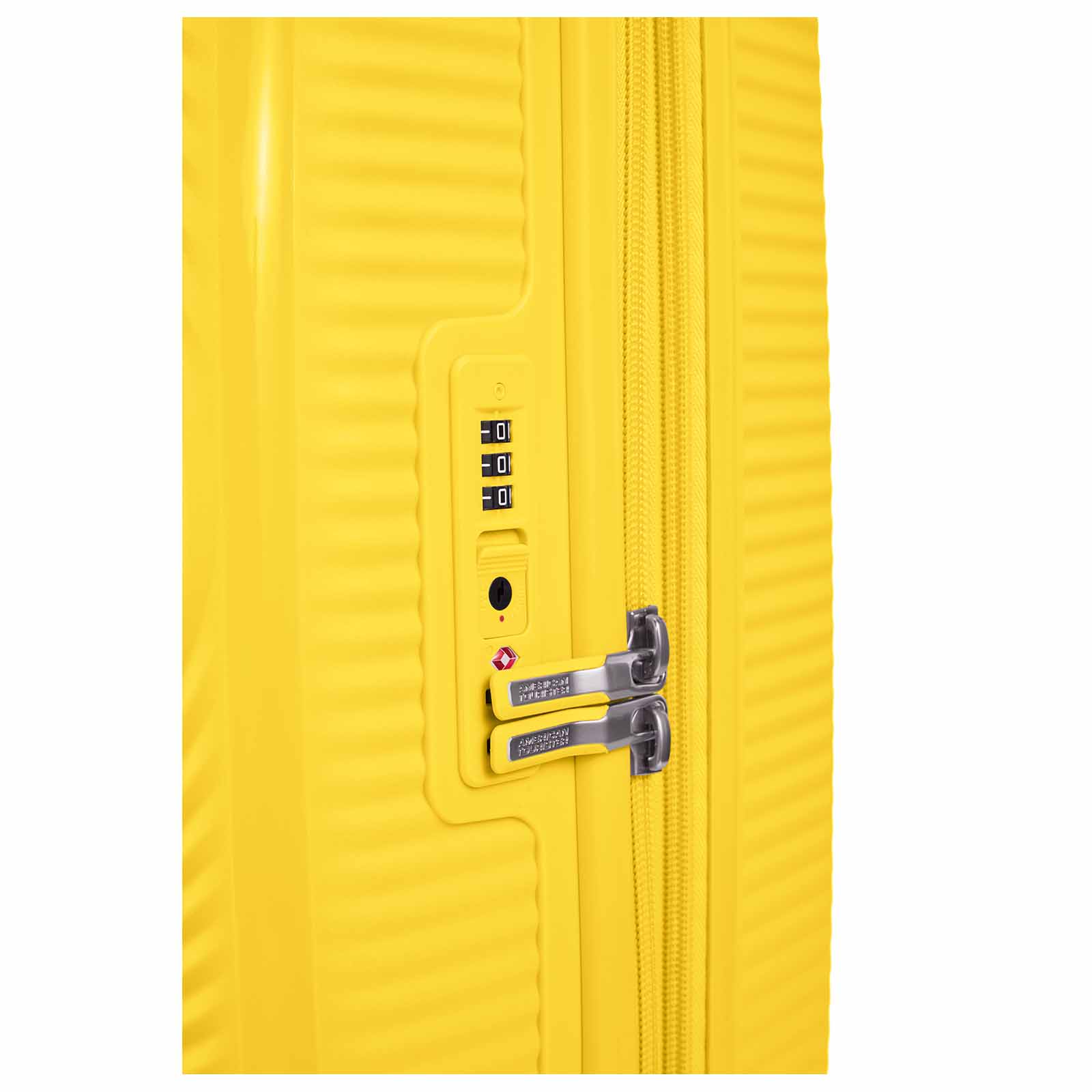 American-Tourister-Curio-2-69cm-Suitcase-Golden-Yellow-Lock