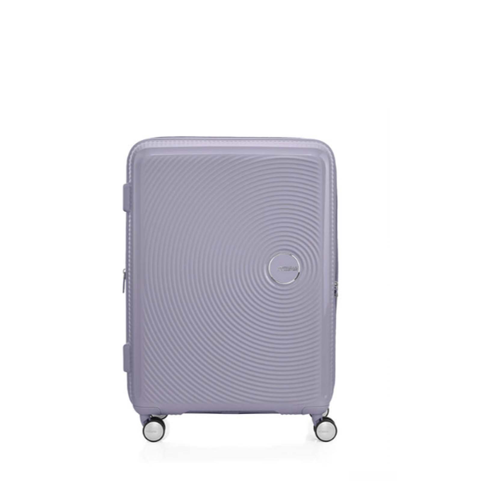 American-Tourister-Curio-2-69cm-Suitcase-Hushed-Orchid-Glow-Front