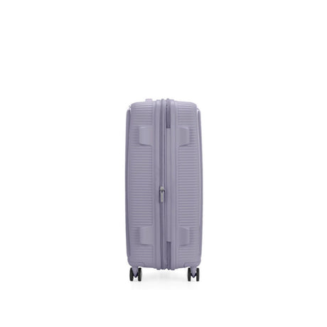 American-Tourister-Curio-2-69cm-Suitcase-Hushed-Orchid-Glow-Side2