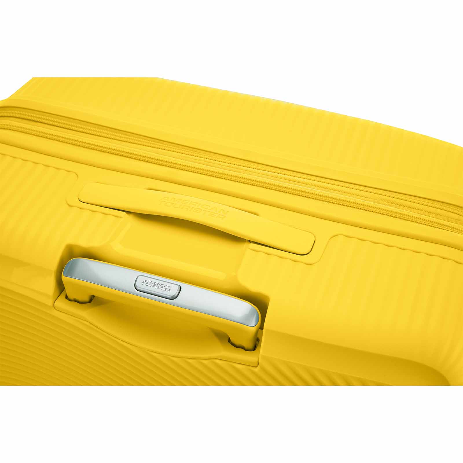 American-Tourister-Curio-2-80cm-Suitcase-Golden-Yellow-Handle