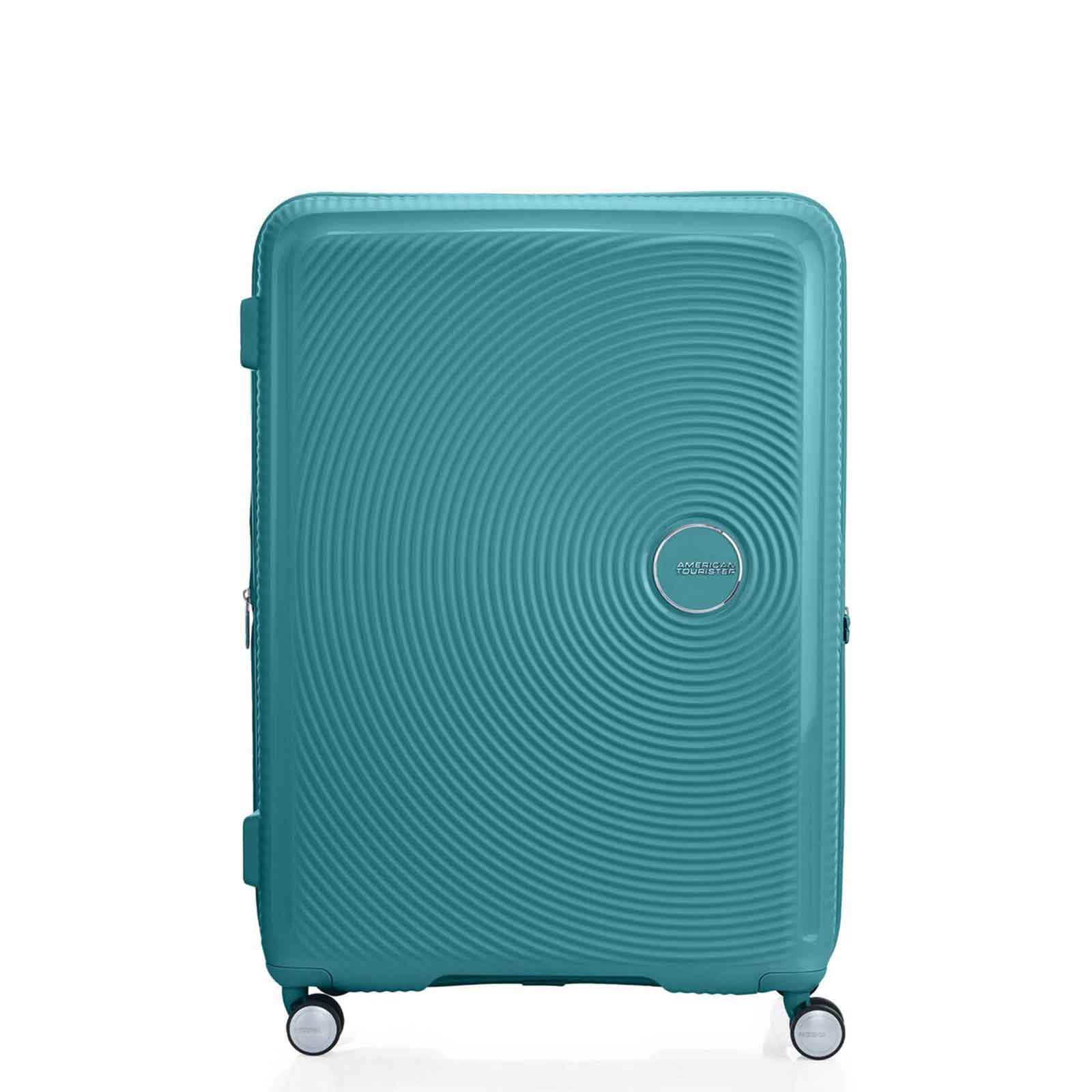 American-Tourister-Curio-2-80cm-Suitcase-Jade-Green-Front