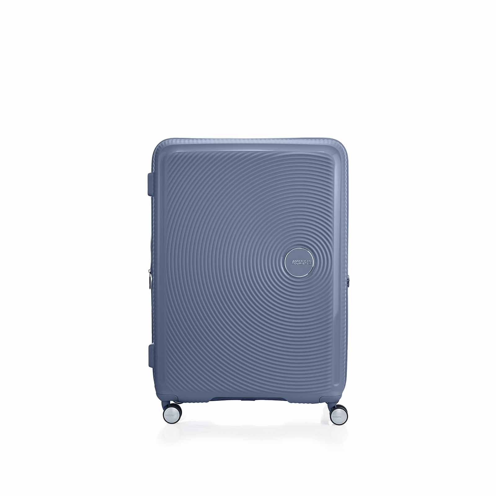 American-Tourister-Curio-2-80cm-Suitcase-Stone-Blue-Front