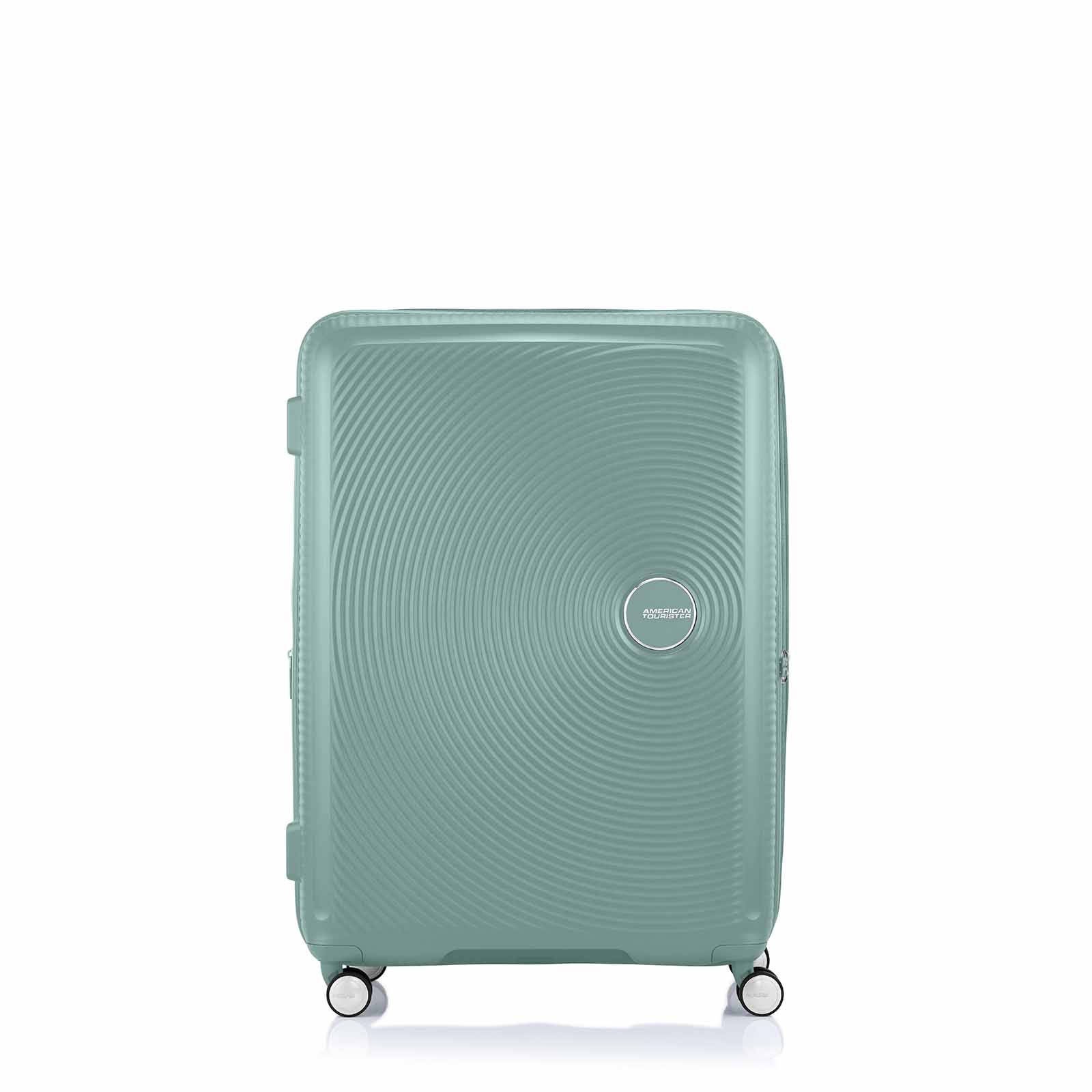 American-Tourister-Curio-2-80cm-Suitcase-Urban-Green-Front