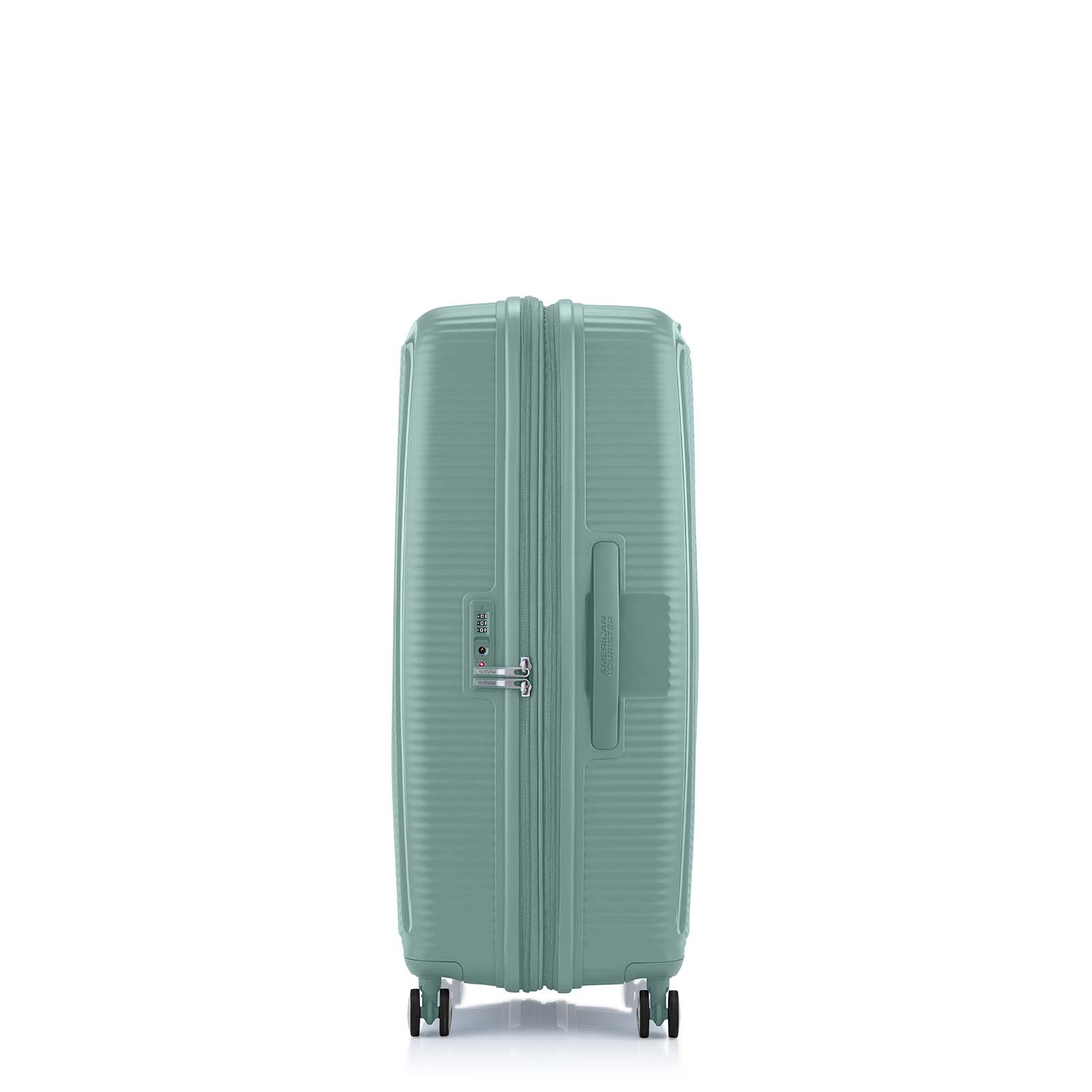 American-Tourister-Curio-2-80cm-Suitcase-Urban-Green-Handle