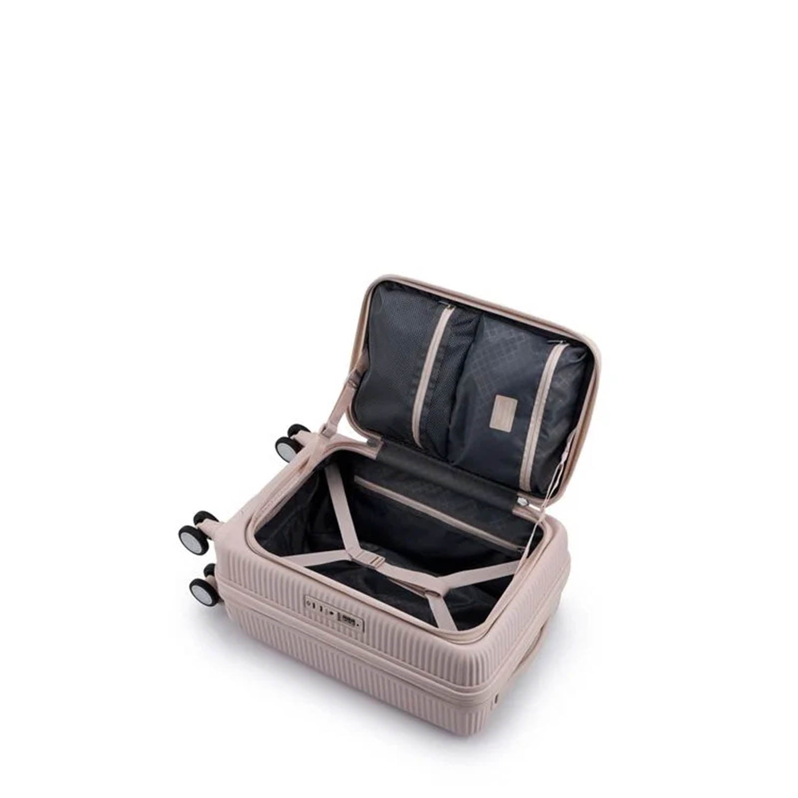 American-Tourister-Curio-Book-Opening-55cm-Carry-On-Suitcase-Dusty-Pink-Handle