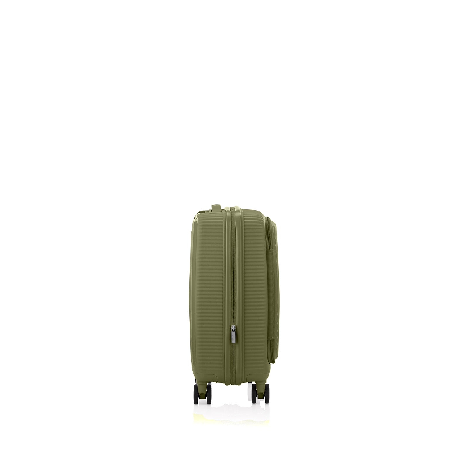 American-Tourister-Curio-Book-Opening-55cm-Carry-On-Suitcase-Khaki-Hinge