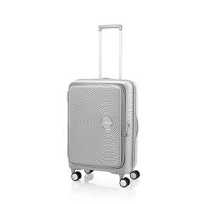 American-Tourister-Curio-Book-Opening-68cm-Suitcase-Cool-Grey