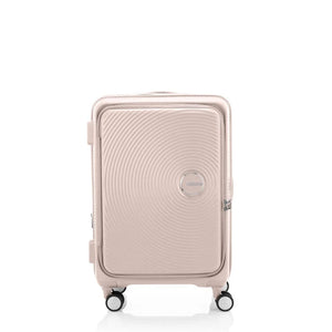 American-Tourister-Curio-Book-Opening-68cm-Suitcase-Dusty-Pink-Front