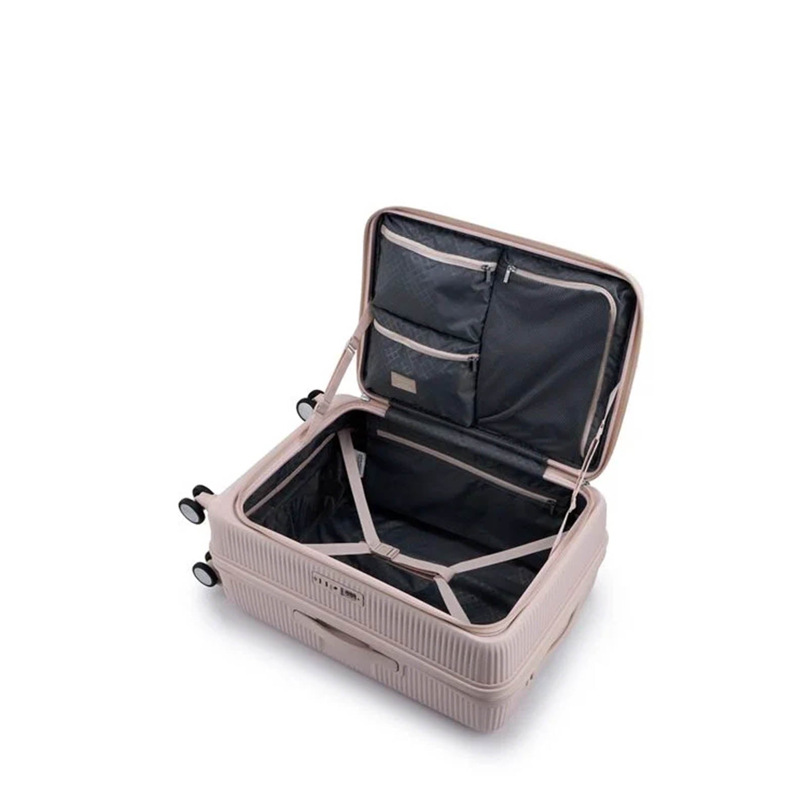 American-Tourister-Curio-Book-Opening-68cm-Suitcase-Dusty-Pink-Interior