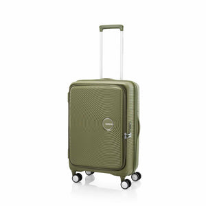 American-Tourister-Curio-Book-Opening-68cm-Suitcase-Khaki-Angle
