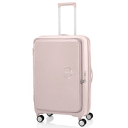 American-Tourister-Curio-Book-Opening-75cm-Suitcase-Dusty-Pink-Angle