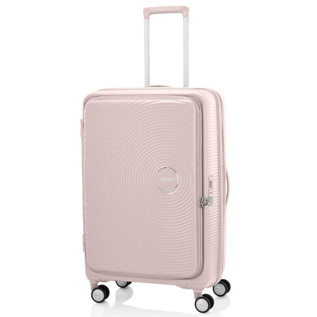 American-Tourister-Curio-Book-Opening-75cm-Suitcase-Dusty-Pink-Angle
