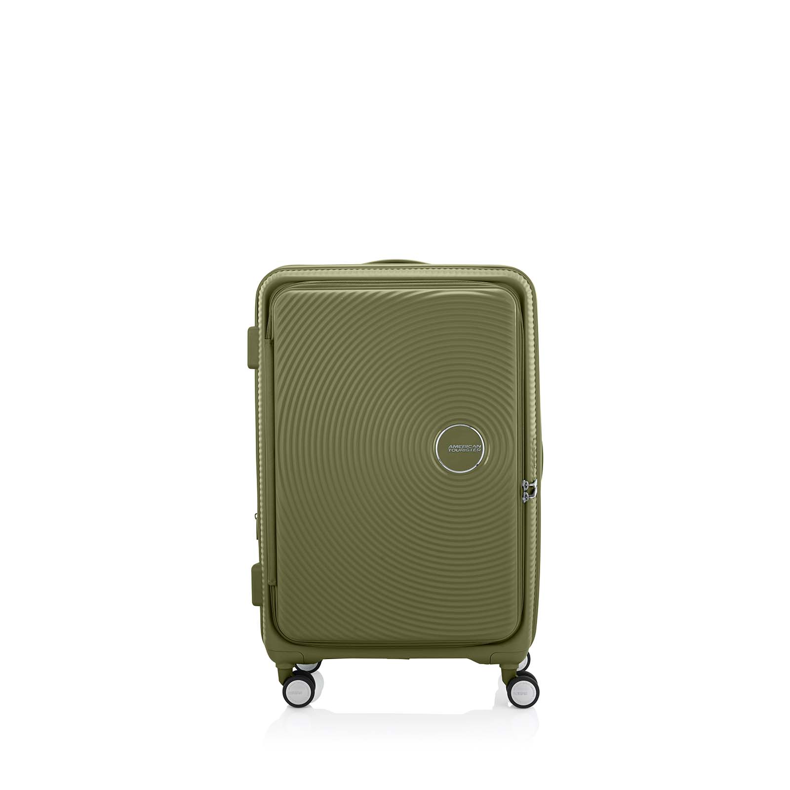 American Tourister Curio Book Opening 75cm Suitcase Khaki