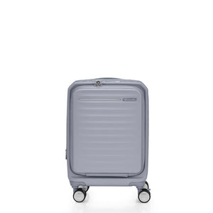 American-Tourister-Frontec-54cm-Suitcase-Cool-Grey-Front