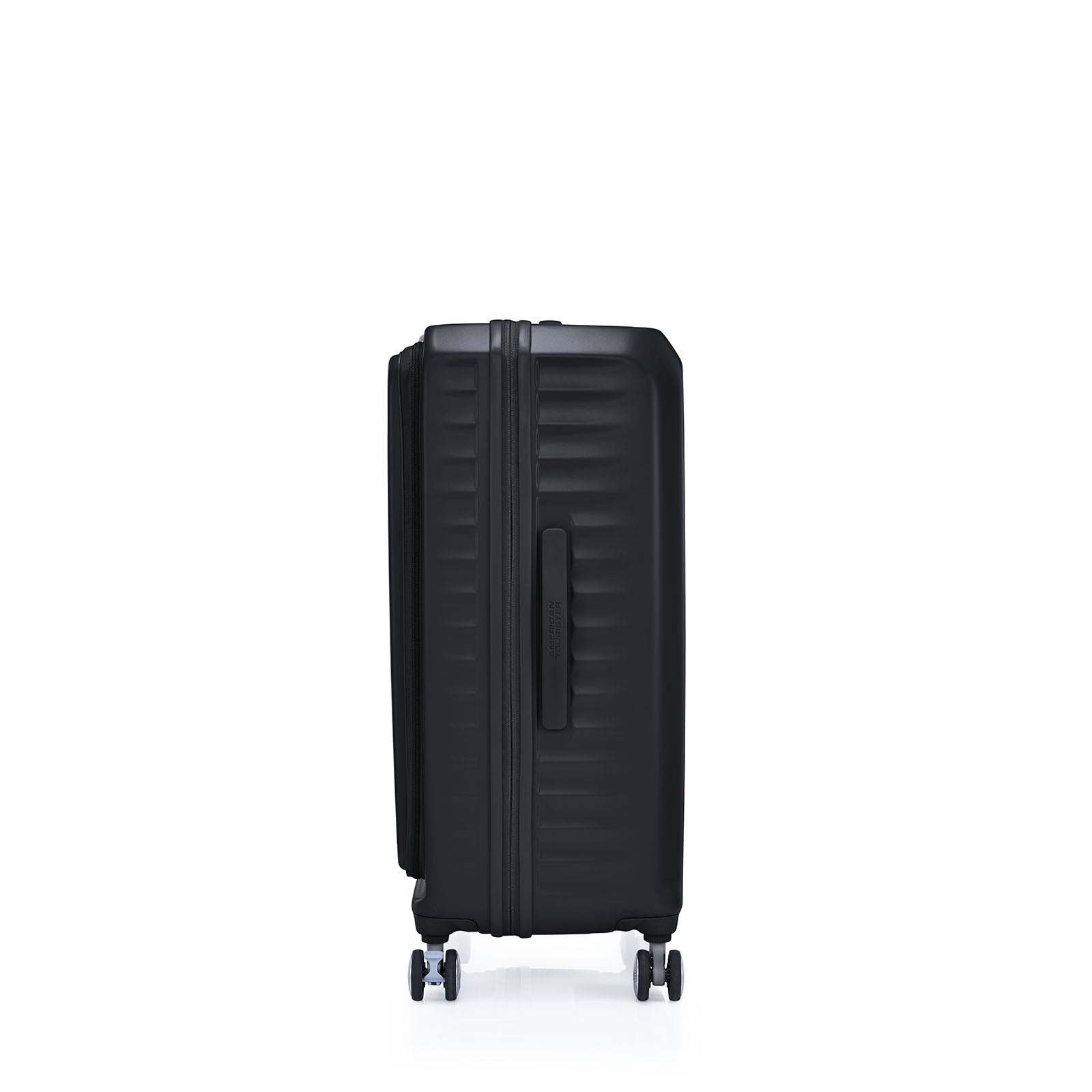 American-Tourister-Frontec-75cm-Suitcase-Black-Handle