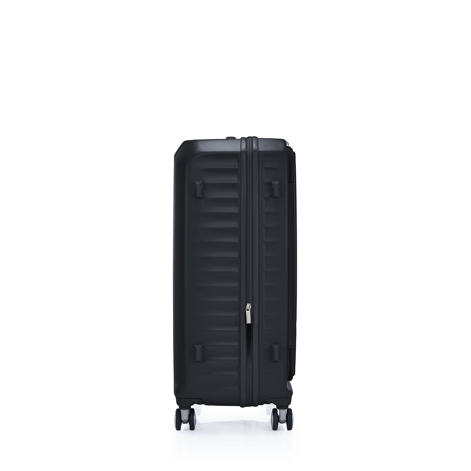 American-Tourister-Frontec-75cm-Suitcase-Black-Side