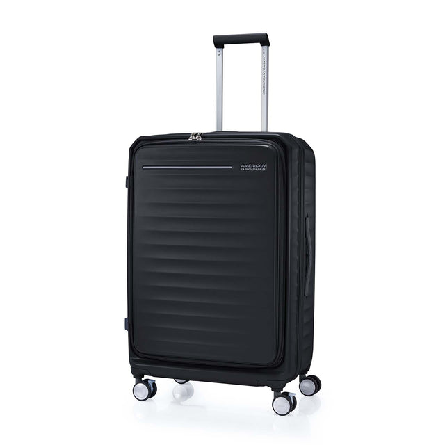 American-Tourister-Frontec-75cm-Suitcase-Black