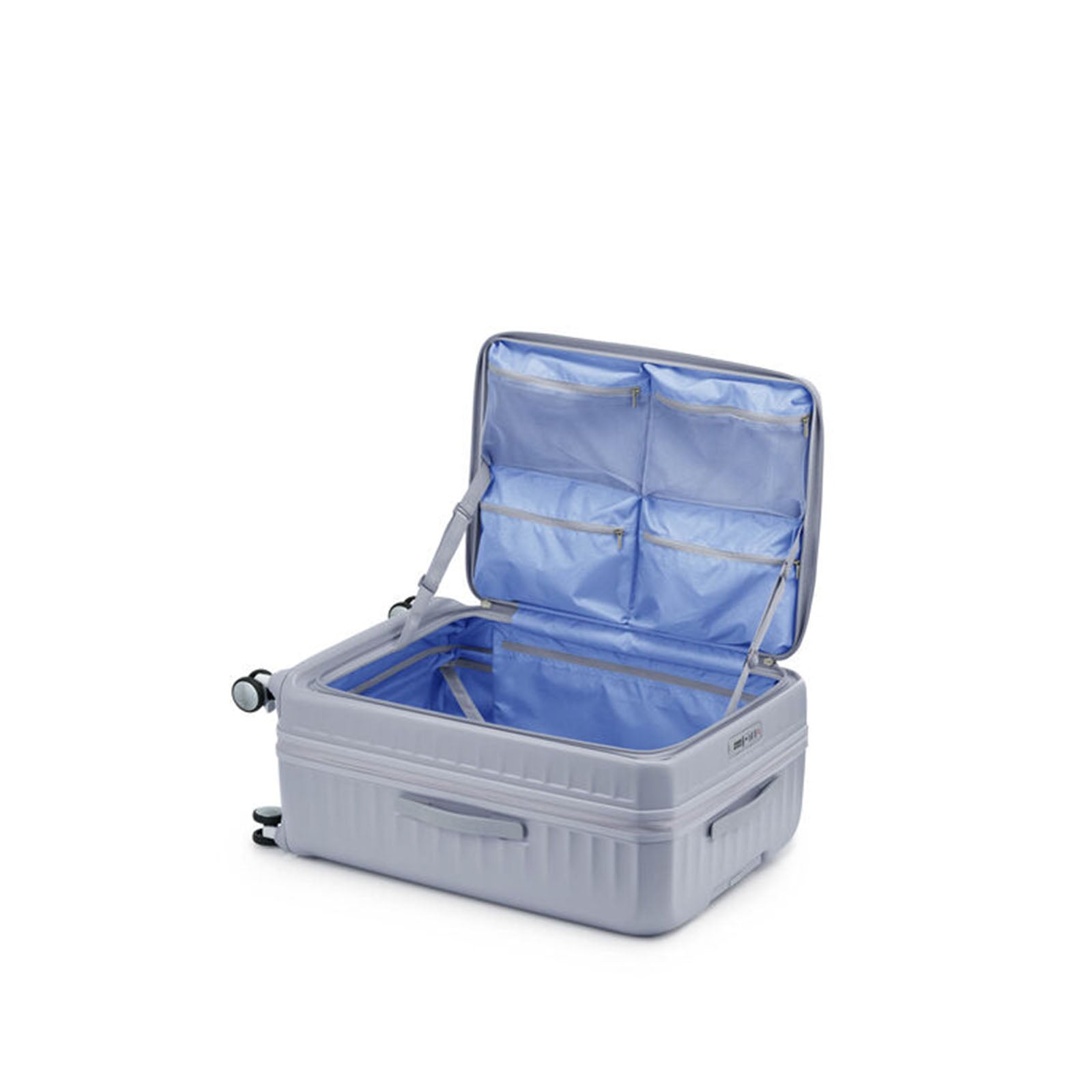 American-Tourister-Frontec-75cm-Suitcase-Cool-Grey-Interior