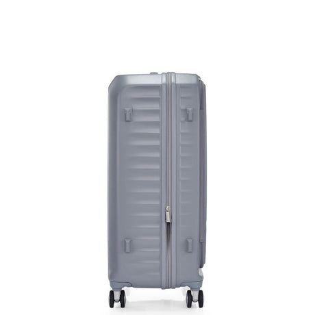 American-Tourister-Frontec-75cm-Suitcase-Cool-Grey-RightSide