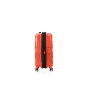 American-Tourister-Light-Max-55cm-Carry-On-Suitcase-Flame-Orange-Side2