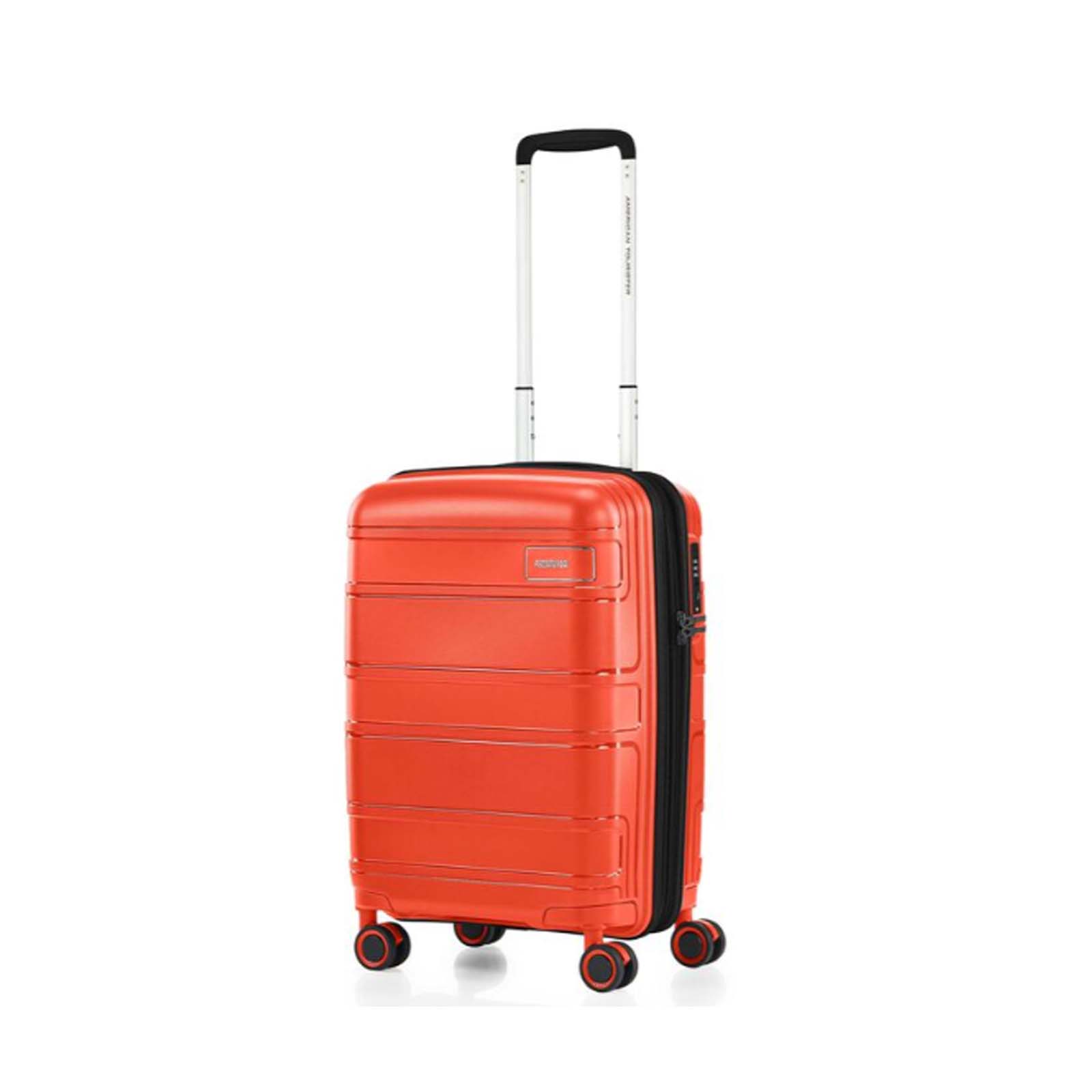 American-Tourister-Light-Max-55cm-Carry-On-Suitcase-Flame-Orange