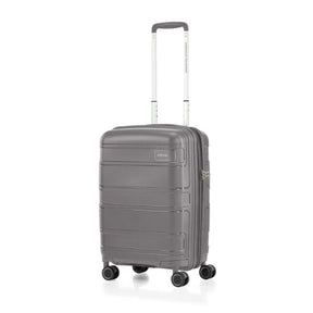 American-Tourister-Light-Max-55cm-Carry-On-Suitcase-Mercury-Grey