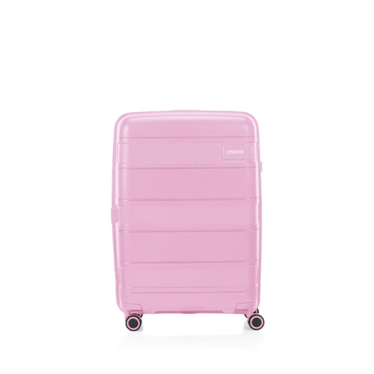 American-Tourister-Light-Max-69cm-Suitcase-Fresh-Pink-Front