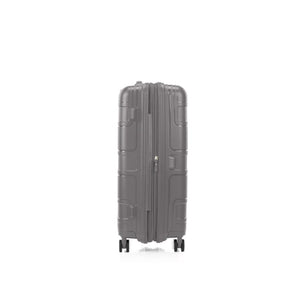 American-Tourister-Light-Max-69cm-Suitcase-Mercury-Grey-Side2