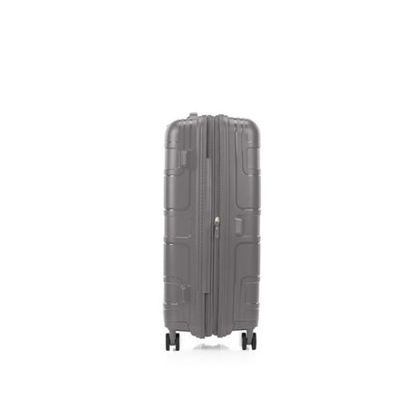 American-Tourister-Light-Max-69cm-Suitcase-Mercury-Grey-Side2
