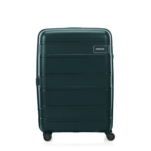 American-Tourister-Light-Max-69cm-Suitcase-Varsity-Green-Front