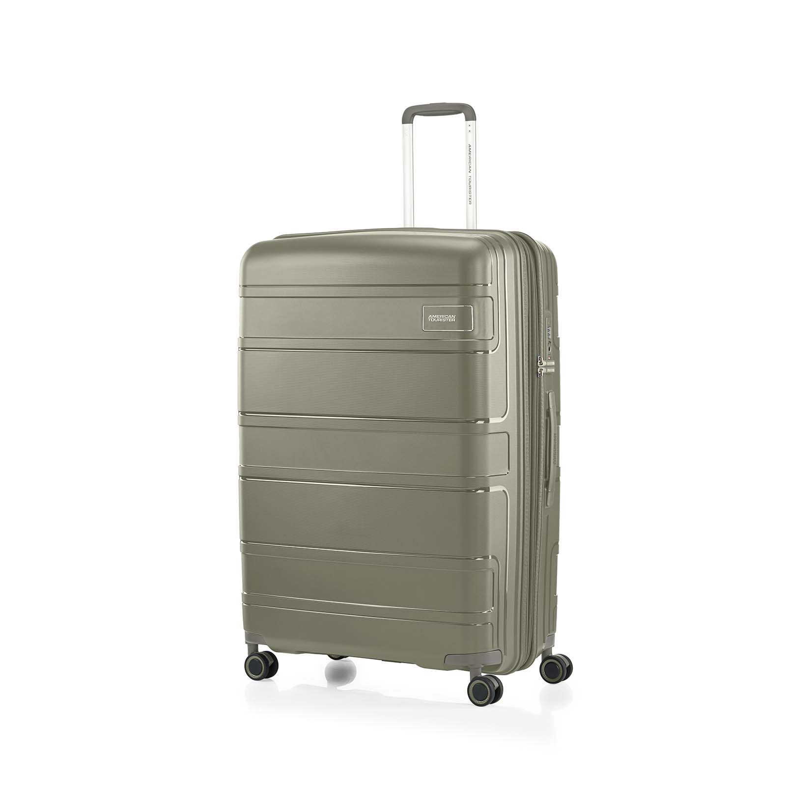 American-Tourister-American-Tourister-Light-Max-82cm-Suitcase-Khaki-Angle