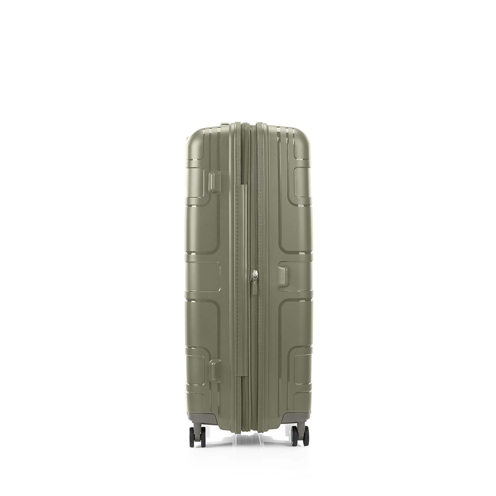 American-Tourister-Light-Max-82cm-Suitcase-Khaki-Hinge
