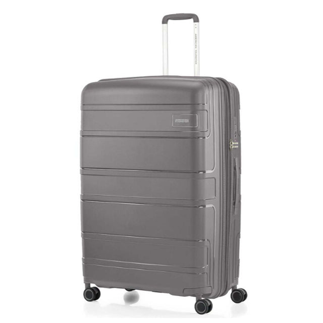 American-Tourister-Light-Max-82cm-Suitcase-Mercury-Grey