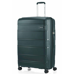 American-Tourister-Light-Max-82cm-Suitcase-Varsity-Green-Front-Angle